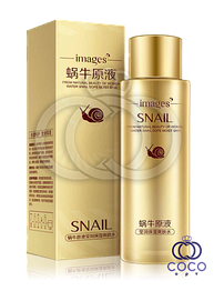 Зволожувальний тонер для обличчя Images snail essence moisturiz toner з муцином равлика 120 ml