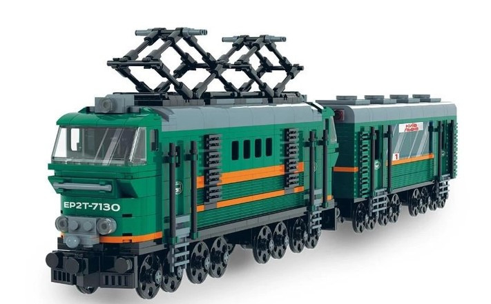 Конструктор Iblock Поезл (1158 деталей, у коробці) PL-921-384