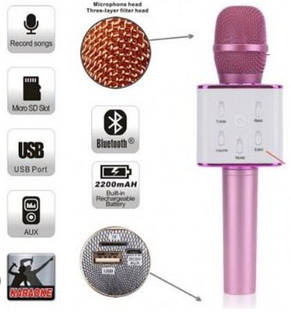 Караоке-мікрофон Bluetooth, фото 4
