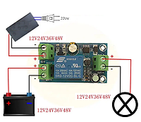 Модуль переключения резервного питания 12-48В /10А YX-X804