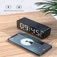 Годинник, колонка Bluetooth, FM-радіо, годинник, термометр, будильник, підтриманням карт пам'яті, Hands Free LED G50 Speaker