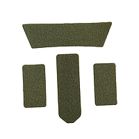 Velcro панелі для шолому / каски (4 шт.) олива