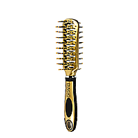 Расчёска для волос массажная DAGG продувная двухсторонняя 2013 GFP DAGG, Золотистая