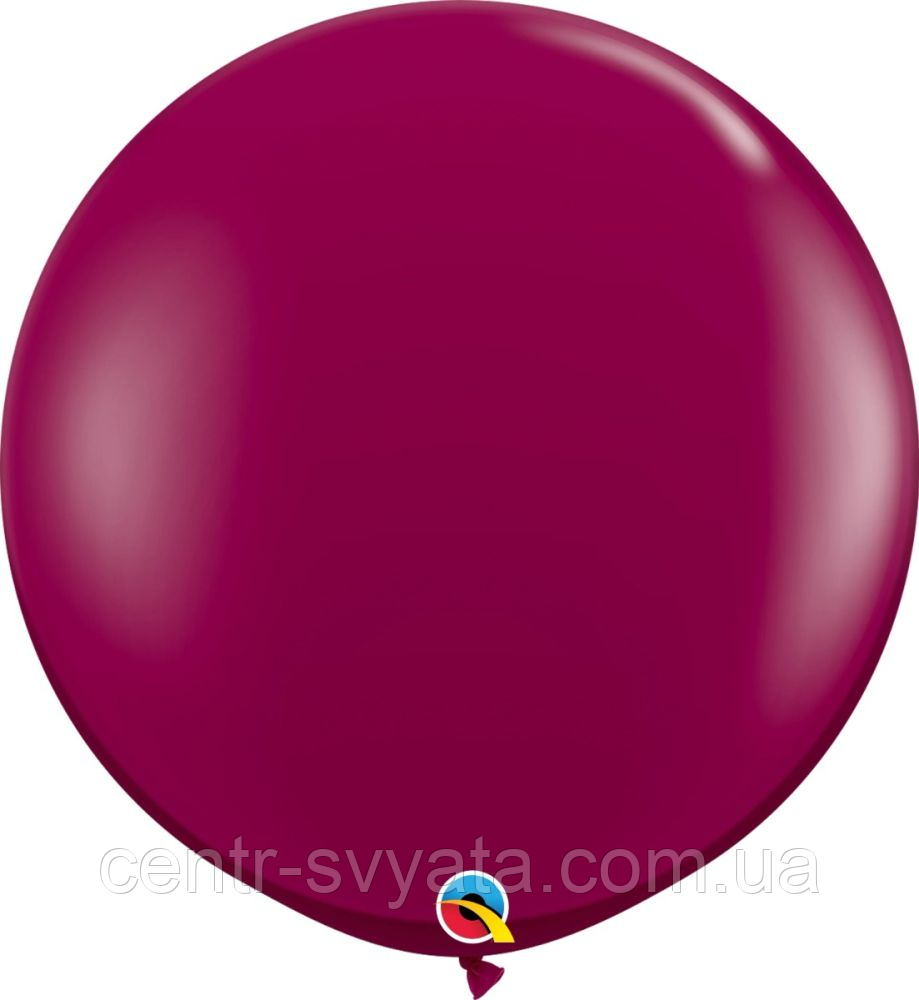 Латекстна куля Qualatex 36" Sparkling burgundy