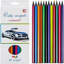 Олівці 12кол. Color-it CR555-12 White Night, фото 4