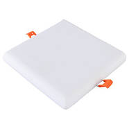 Свiтлодiодний свiтильник VARGO квадрат 24W 4000K 2400lm 175-265V з регульованими кліпсами розмір отв. 50-150mm, розмір 170*170mm, фото 2