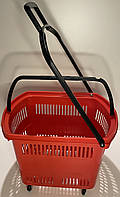 Кошик, візок купівельний на 4 колесах 45 літрів