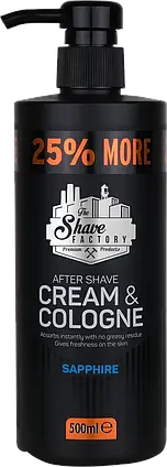 Бальзам після гоління The Shave Factory Cream&Cologne Sapphire 500мл