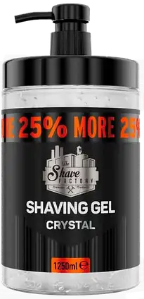 Гель для гоління The Shave Factory Shaving Gel Crystal 1,25л
