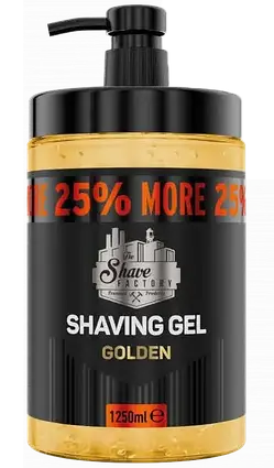 Гель для гоління The Shave Factory Shaving Gel Golden 1,25л