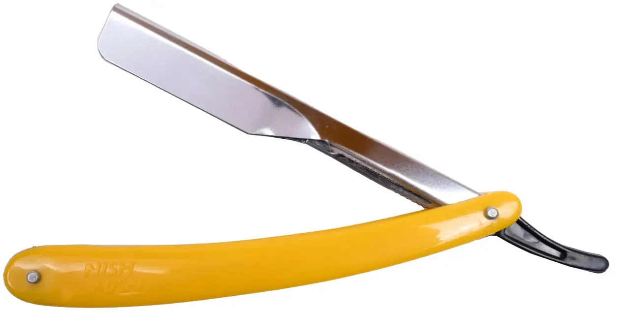 Небезпечна бритва push Nishman Yellow, фото 1