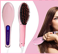 Расческа- выпрямитель Fast hair E5F6G для сушки волос, Электрорасческа, Расческа утюжок, расчёска щетка