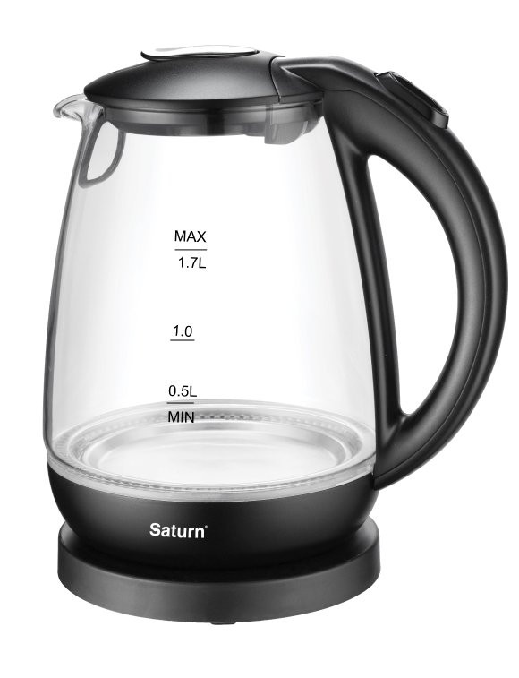 Чайник Saturn ST-EK8420 Black /White(сатурн)