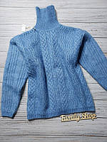 Женский вязаный свитер, мохеровый теплый свитер