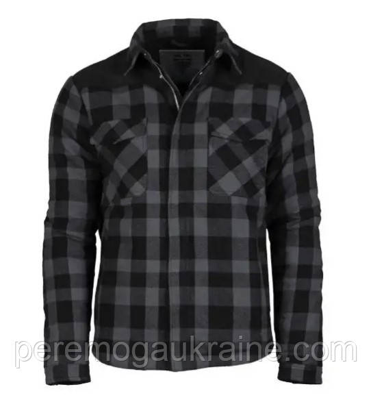 Куртка Mil-Tec Lumber Jacket Grey/Black розмір М