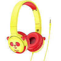 Наушники детские проводные HOCO Childrens headphones W31 120см желтые