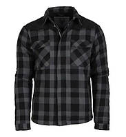 Куртка тактическая Mil-Tec Lumber Jacket Grey/Black размер L