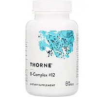 Комплекс витаминов группы B №12, Thorne Research, 60 капсул