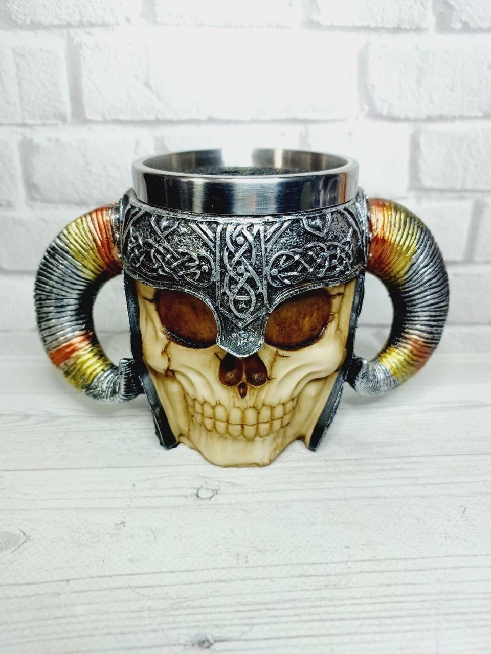 Підставка для ножиць Barber Череп № 2, фото 1