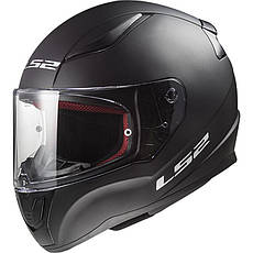 МОТОШОЛОМ ДИТЯЧИЙ ЗАКРИТИЙ LS2 FF353J RAPID MINI SOLID КОЛІР MATT BLACK