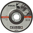 Круг зачисний по металу 125х6.0х22.2мм, 12200об/хв SIGMA 1931311