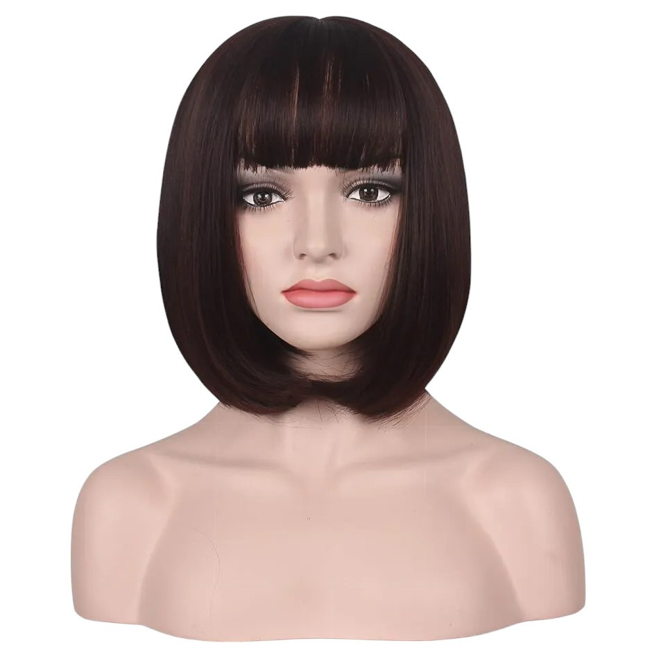 Перука шоколад косплей, синтетичне волосся 2122