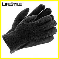 Теплые флисовые перчатки, с сенсорным пальцем / Подростковые зимние перчатки на флисе / Термоперчатки на зиму
