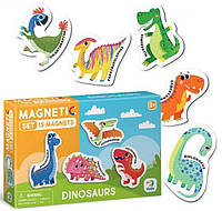 Набор магнитов DoDo Динозаврики (200257) 15 динозавров