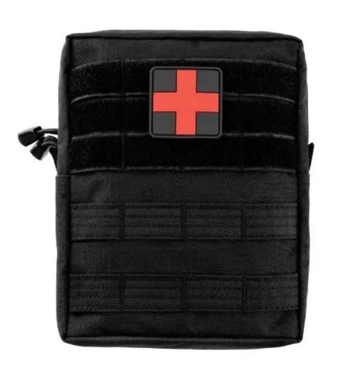 Аптечка Mil-Tec набір першої допомоги 43 елементи Чорна 16025502, фото 1