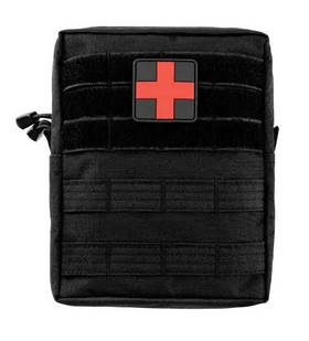 Аптечка Mil-Tec набір першої допомоги 43 елементи Чорна 16025502