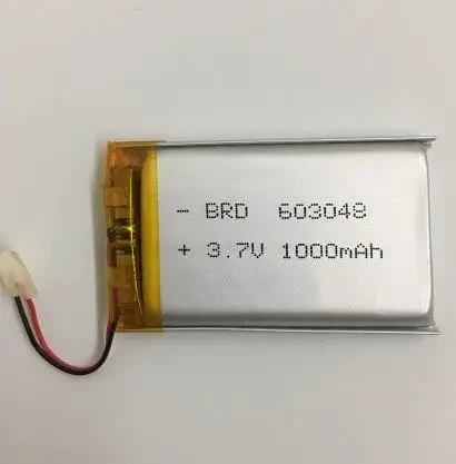 Акумулятор 603048 1000mAh 3.7V Li-Po MP3 плеєр GPS DVR, фото 1
