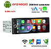 Автомагнітола 1 DIN Android D6021A екран 7 дюймів 2/64 ГБ Wi Fi Bluetooth Gps Apple CarPlay AndroidAuto, фото 3