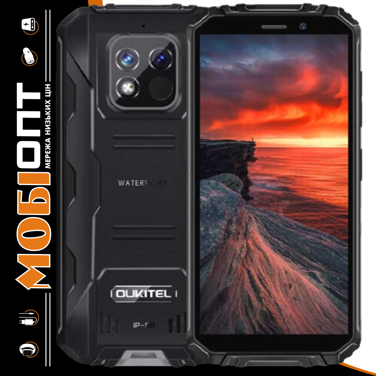 Смартфон Oukitel WP18 Pro 4/64Gb Black Global version