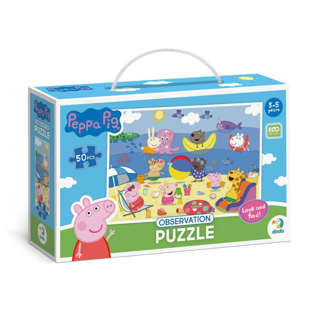 Пазл обсерваційний Dodo Peppa Pig. Літні канікули (50 дет.) 200473