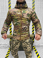 Мужская зимняя куртка мультикам на синтепоне omni-heat Levan для армии Ukraine