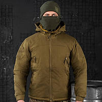 Зимова куртка Alpha Gen IV Pro Primaloft, утеплена штурмова куртка на G-Loft, військовий бушлат