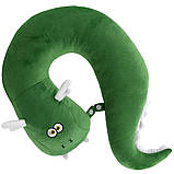 Подушка підголовник Дракон Робі, зелена, фото 5