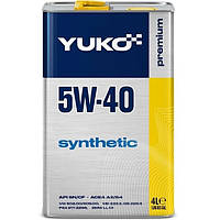 Масло моторное синтетическое 4л 5W-40 Synthetic Yuko (BYD Амулет) 4820070241167-Yuko