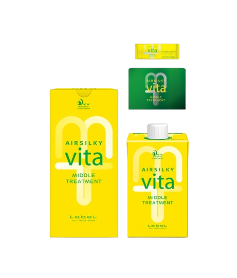 Lebel AIRSILKY vita MT Hair Treatment 2г х 10 шт. Уход за волосами нейтрализующий PH