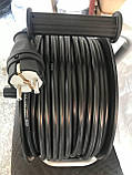 Подовжувач на котушці Bemis 50 м кабель ПВС 2х2,5, фото 3