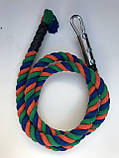 Канат для лазіння дитячий із карабіном D — 30 мм L — 2,5 м, L — 3,0 м,, фото 4