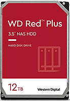 WD Жесткий диск 12TB 3.5" 7200 256MB SATA Red Plus NAS