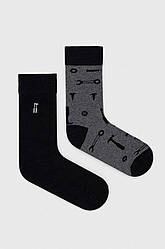 Шкарпетки чоловічі довгі з малюнком 2 пари Medicine