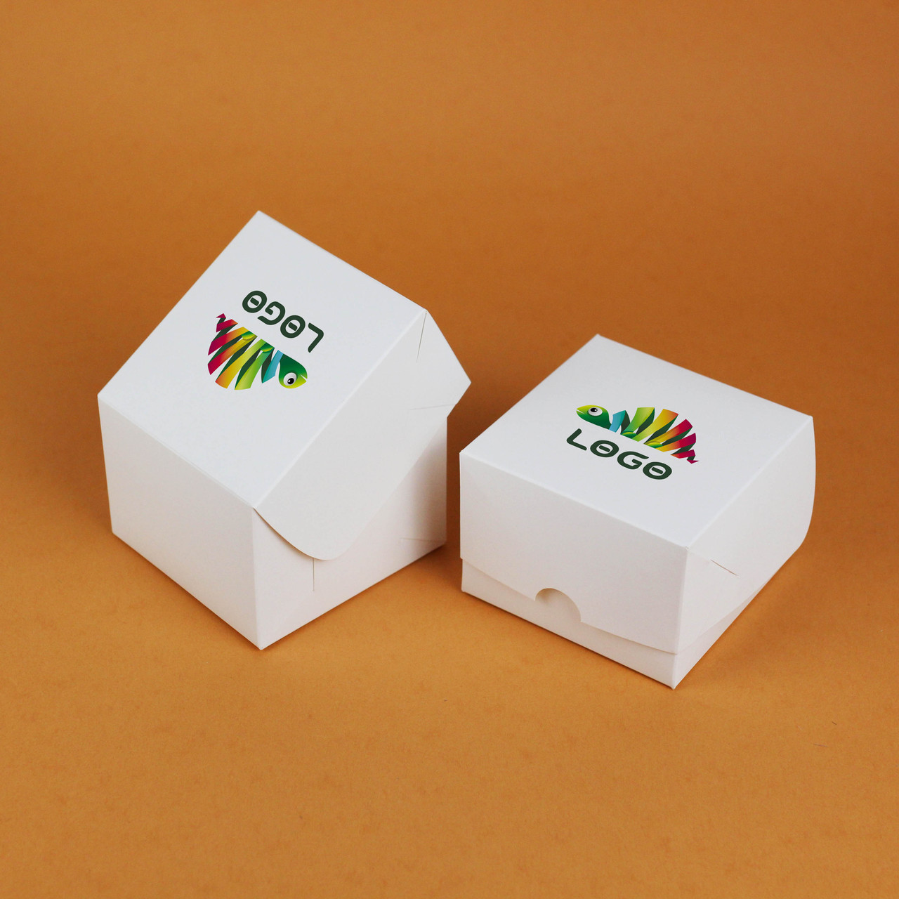 Коробочки з друком малюнка 110*110*80 мм - Іменні подарункові коробки маленькі