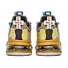 Чоловічі кросівки Travis Scott Nike Air Max 270 Yellow Найк Аір Макс 270 Тревіс Скотт жовті замша нубук демісезонтекстиль нубук, фото 11