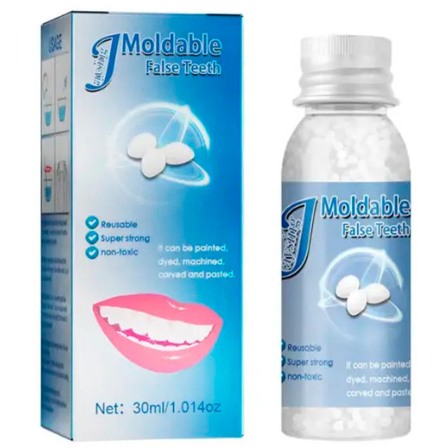 Полімерний клей-гель у гранулах для зубів 30 мл Moldable