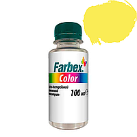 Пігментний концентрат водно-дисперсійний Farbex Color лимонний 100 мл