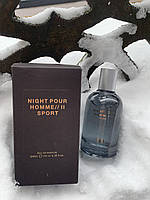 Мужской парфюм Zara Night Pour Homme Sport 100ml, оригинал Италия