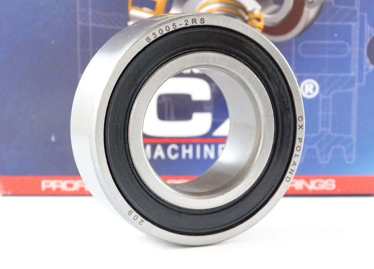 Підшипник 63005 2RS (розмір: 25*47*16) CX Польща