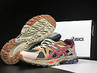Кроссовки женские Asics Gel Kahana 8 разноцветные сетка Женские кроссовки для спорта, бега асикс гель кахана